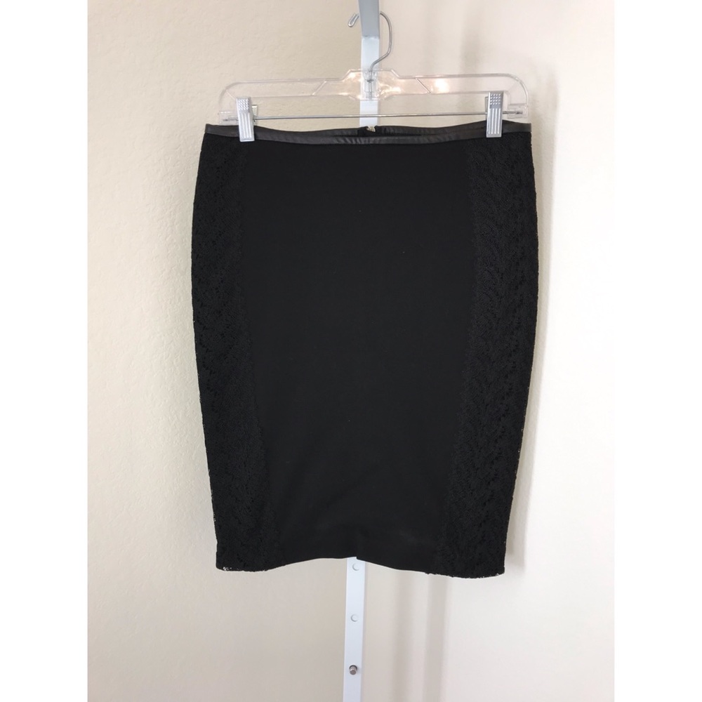 Zara Basic Black Pencil Skirt - size L